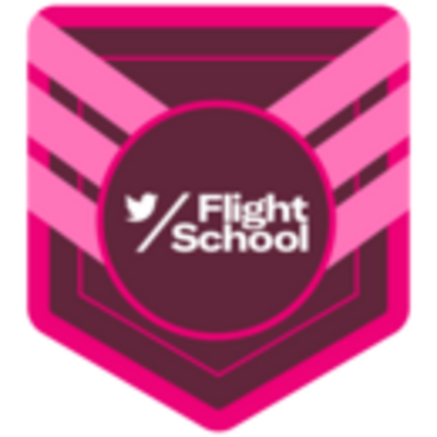 twitter tfs badge magenta