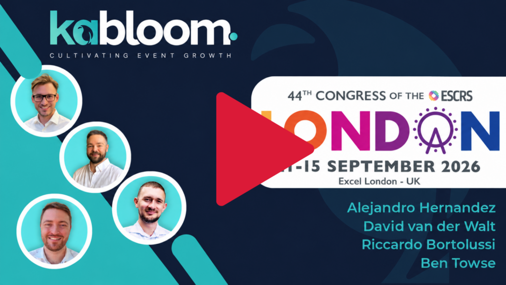 Kabloom Being onsite for a record-breaking ESCRS 2026